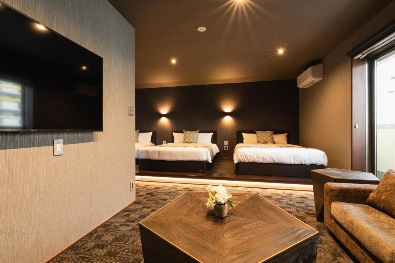 Grand Base Haruyoshi Aparthotel Fukuoka  Buitenkant foto