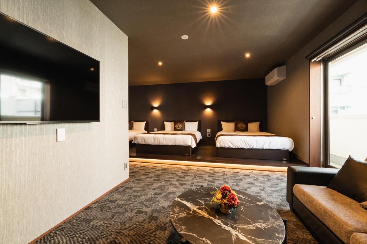 Grand Base Haruyoshi Aparthotel Fukuoka  Buitenkant foto